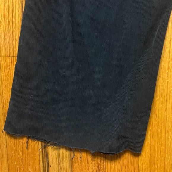 GAP Sexy Boot 30/10 Tornado Gray Corduroy Jeans Pants 5 -Pocket Low/Mid Rise - Picture 7 of 15